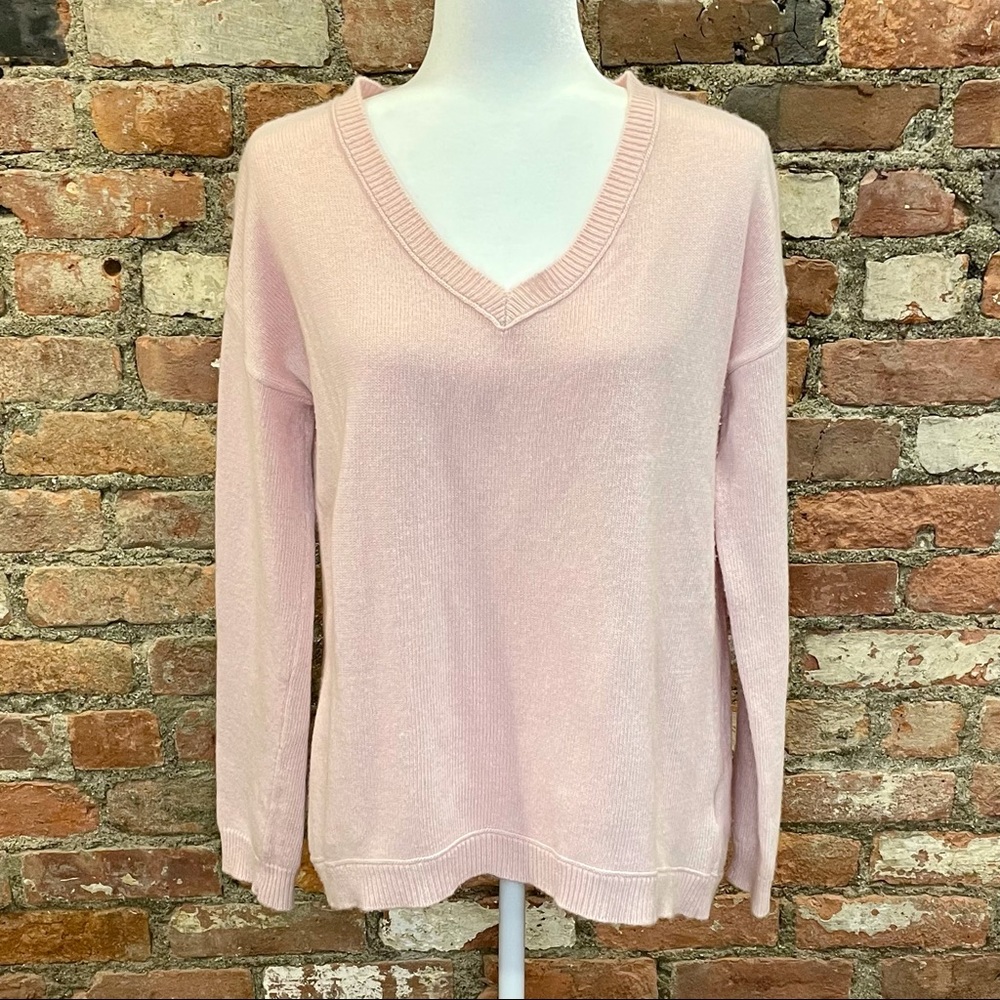 Touch of Cashmere Banana Republic Sweater Pink Sz L